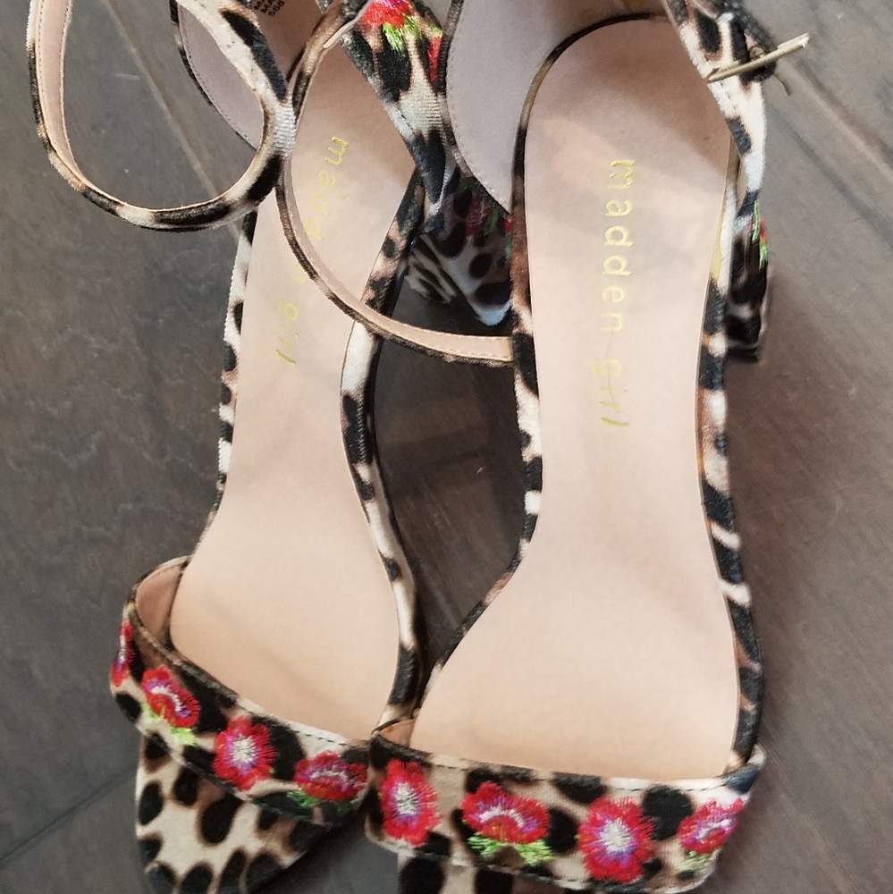 Madden Girl Leopard heels